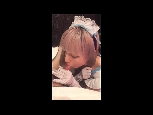 ❤️ Japana idolo [mayuka], franca servistina kostumo, parto 1, mamo kaj ŝerco kun locio ❌ Porno ĉe ni ☑